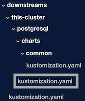 Downstream directory in the Admin Console UI